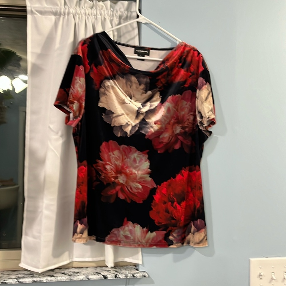 Skirt and top floral print